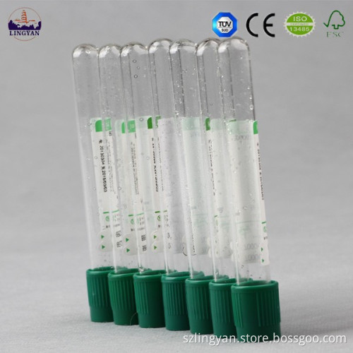 Vaccum blood tube for hospital